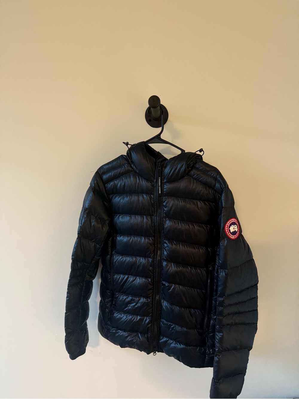 Canada Goose Black “Crofton Hoodie” M